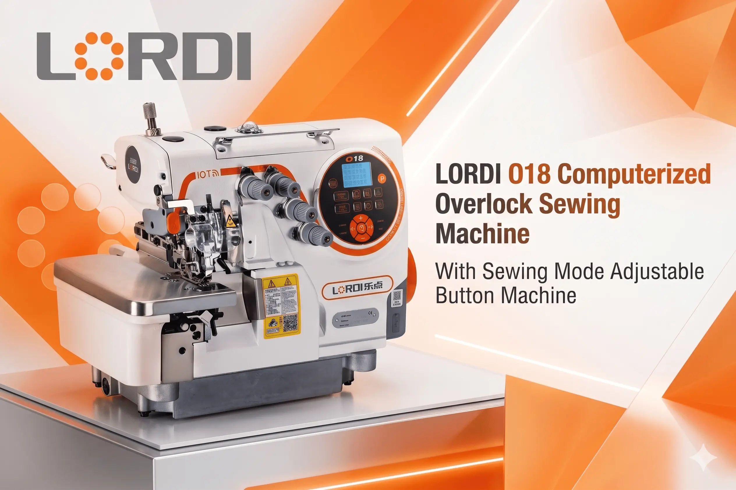 O18 Overlock Machine