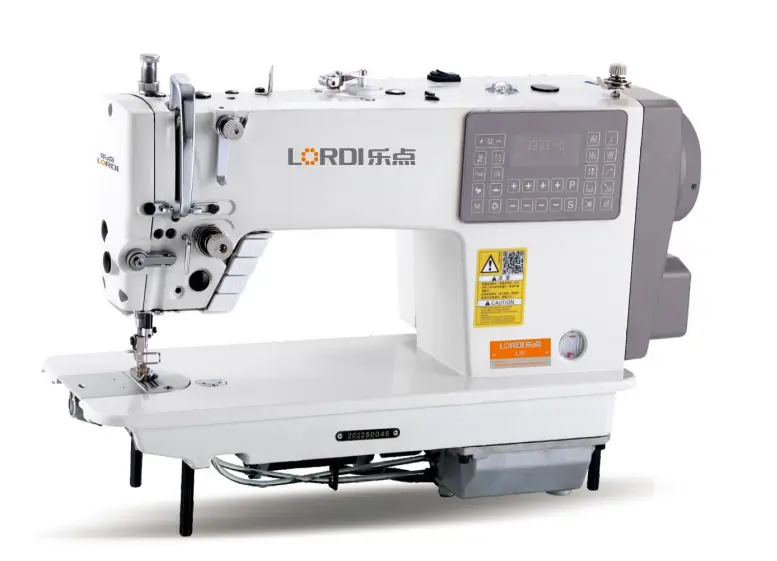 L7F Double step needle feeding flat sewing machine (double action knife)
