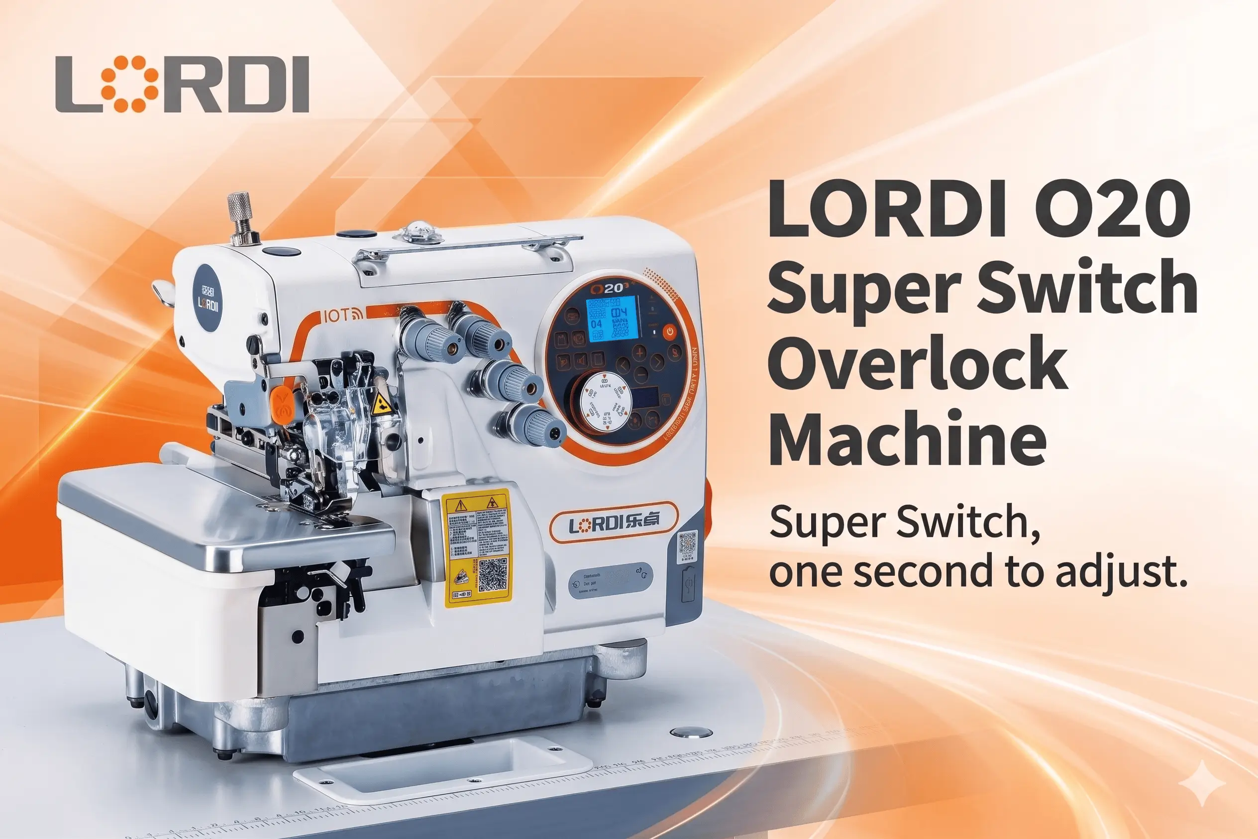 O20 overlock machine