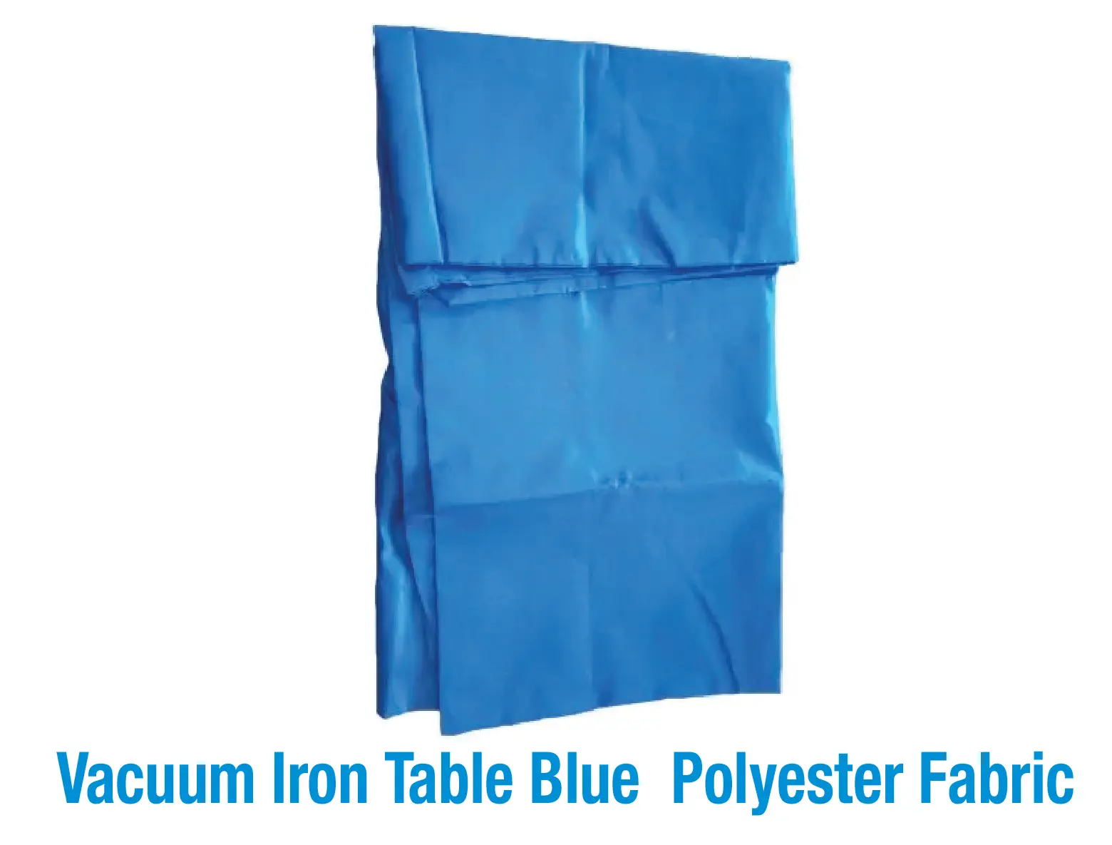 Vacuum Iron Table Blue Polyester Fabric