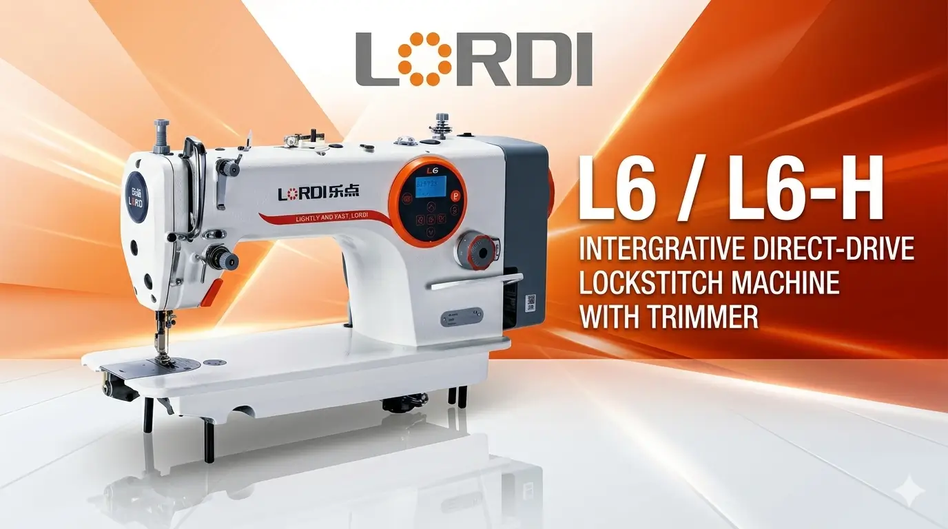 L6 / L6-H (Integrative Direct-Drive Lockstitch Machine / with Trimmer)