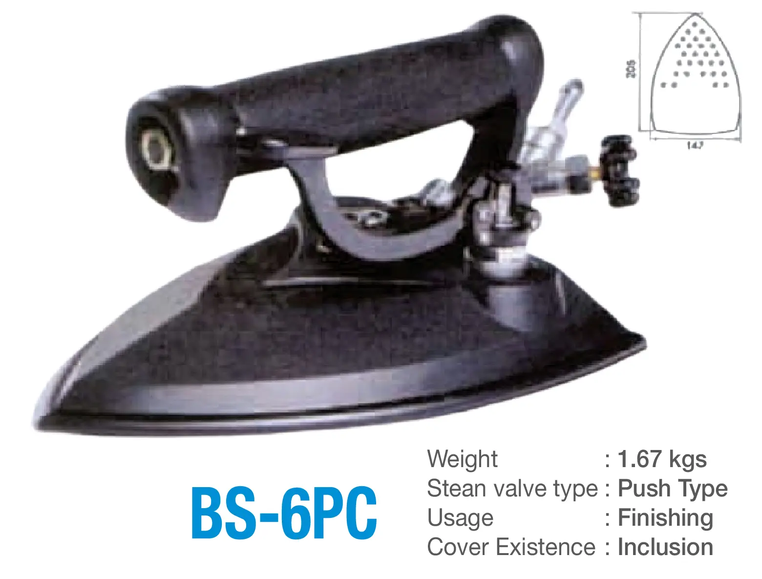 Electric Steam Iron BS-6PC