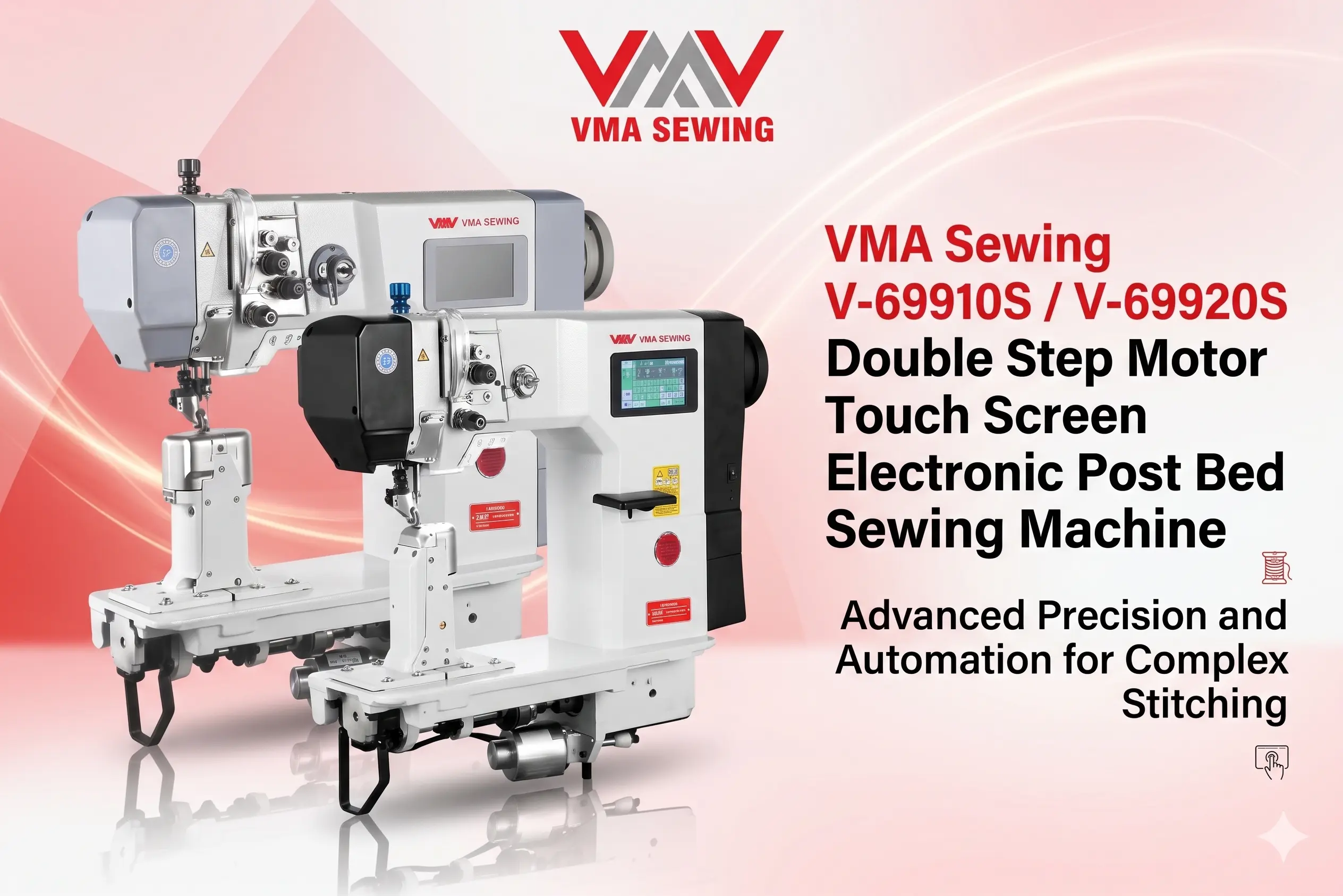 V-69910S / V-69920S  Post bed sewing machine