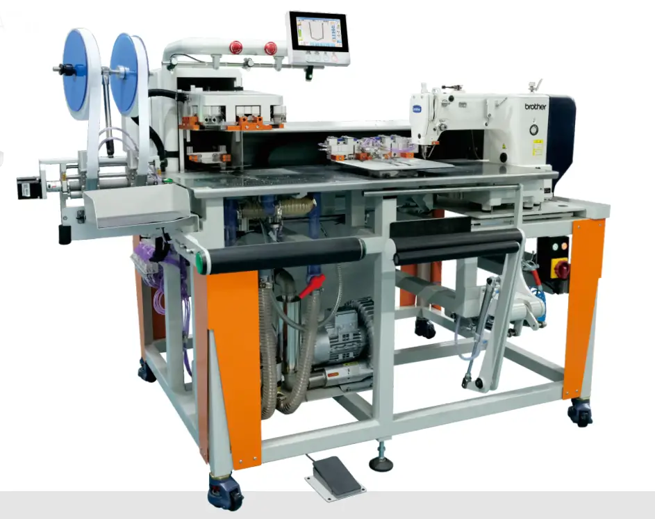 R326-AT Full Automatic Pocket Patch Machine (Computerized Automatic Machine)